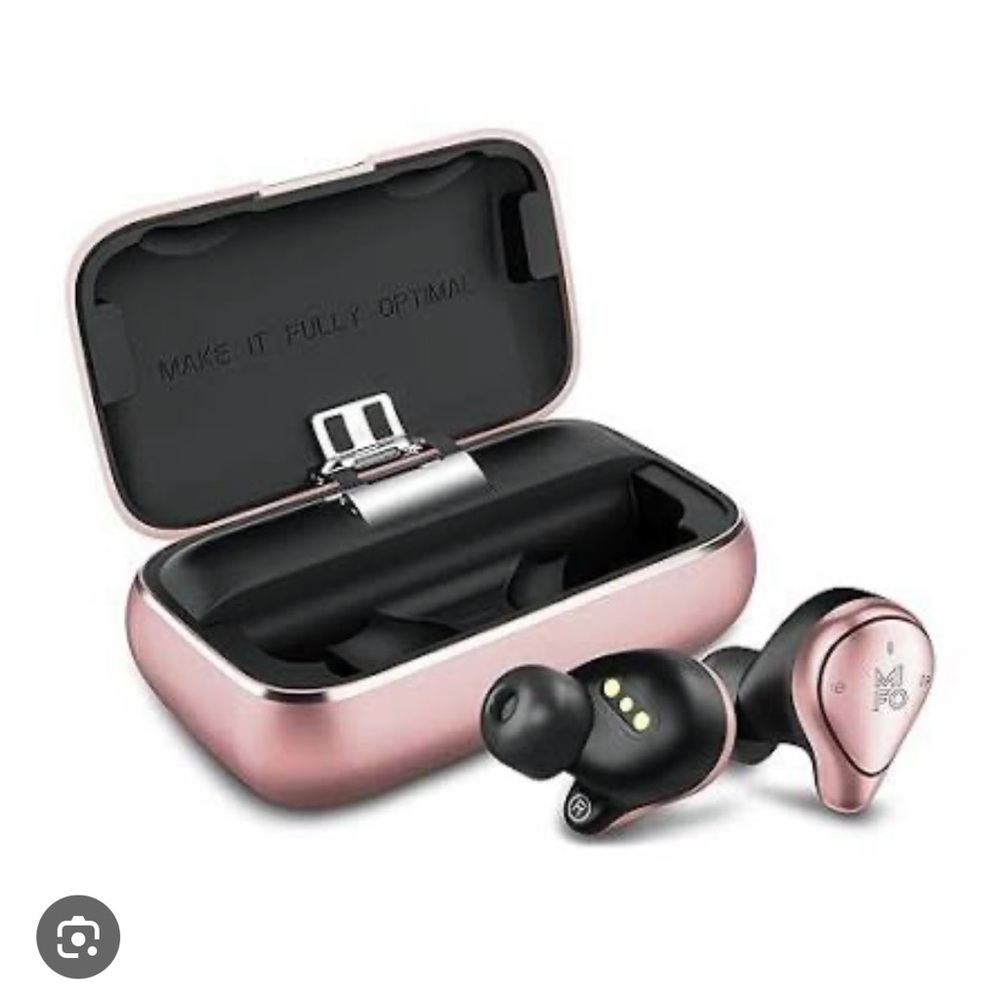 Mifo 05 plus Gen 2 Rose Gold Wireless Earbuds with Charging Case